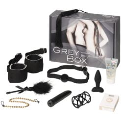 Orion Grey Box Sexlegetøj Sæt - Sort